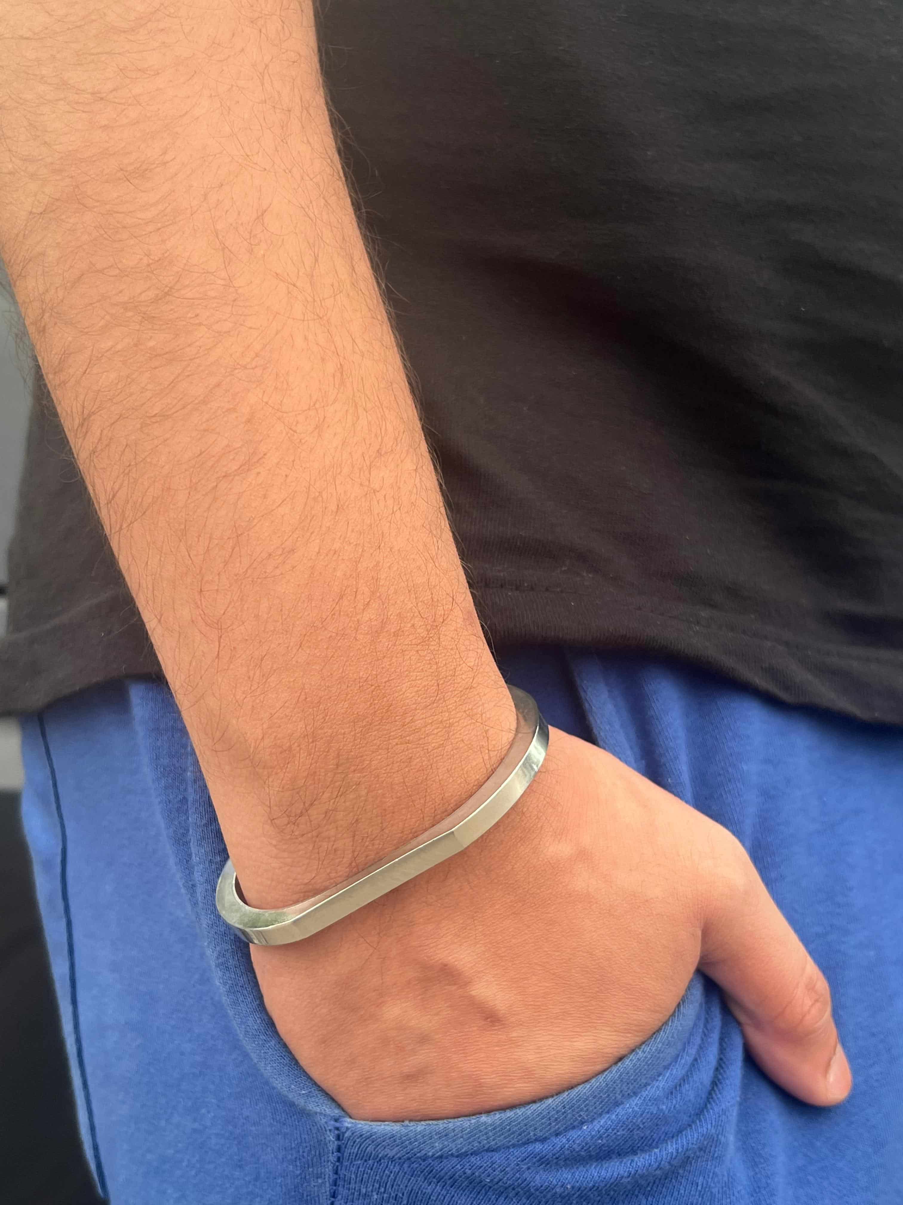 Chrome Edge Cuff - ShopLovii