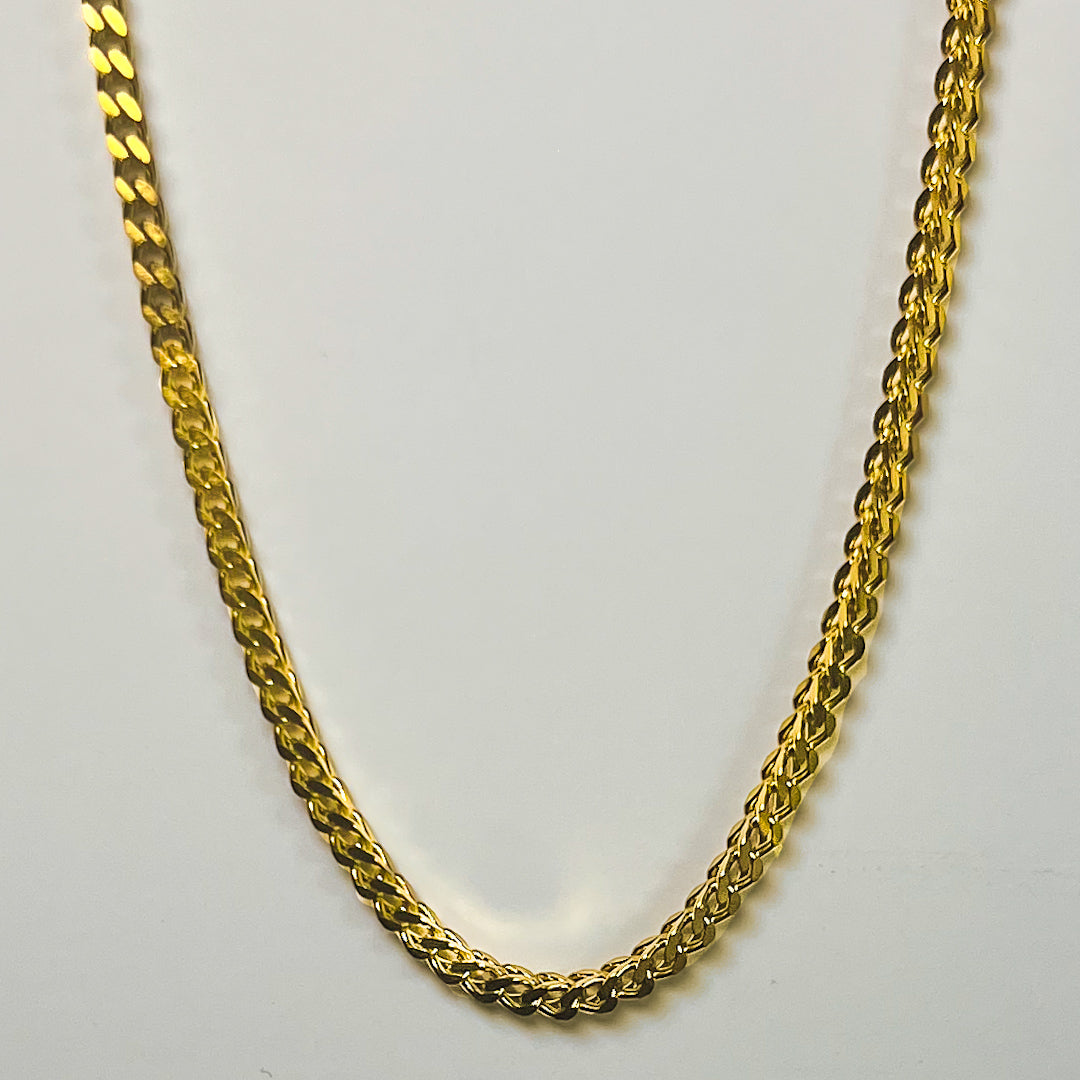 FOXTAIL CHAIN · 3MM (GOLD)