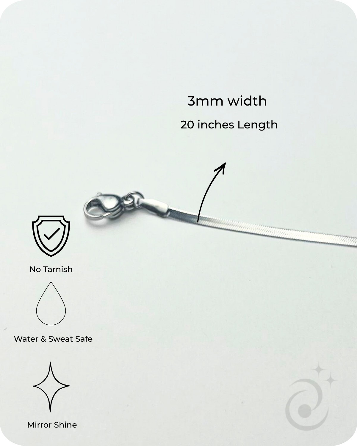 Viper Edge Chain (Silver)