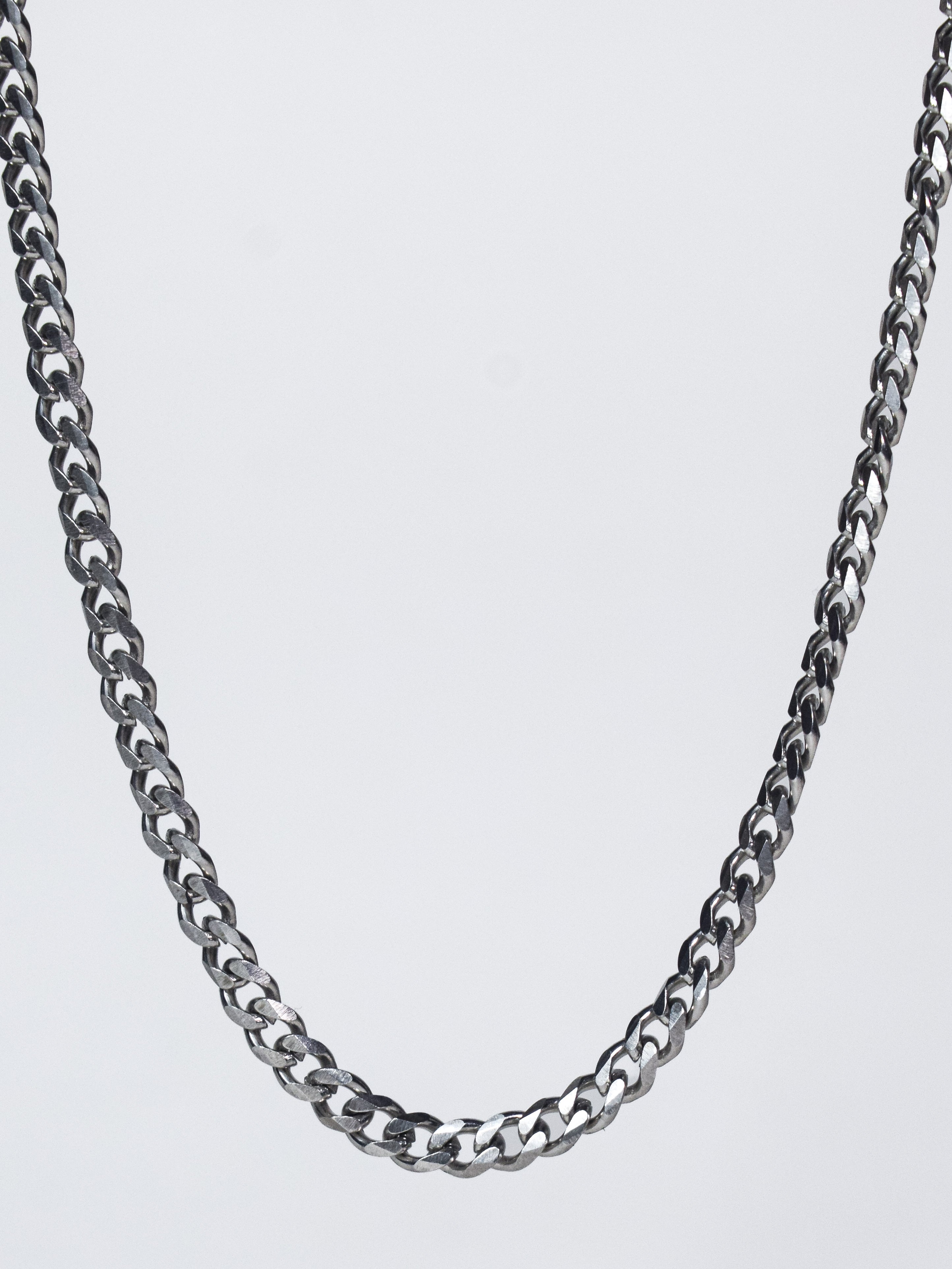 MICRO CURB CHAIN · 3MM (SILVER)