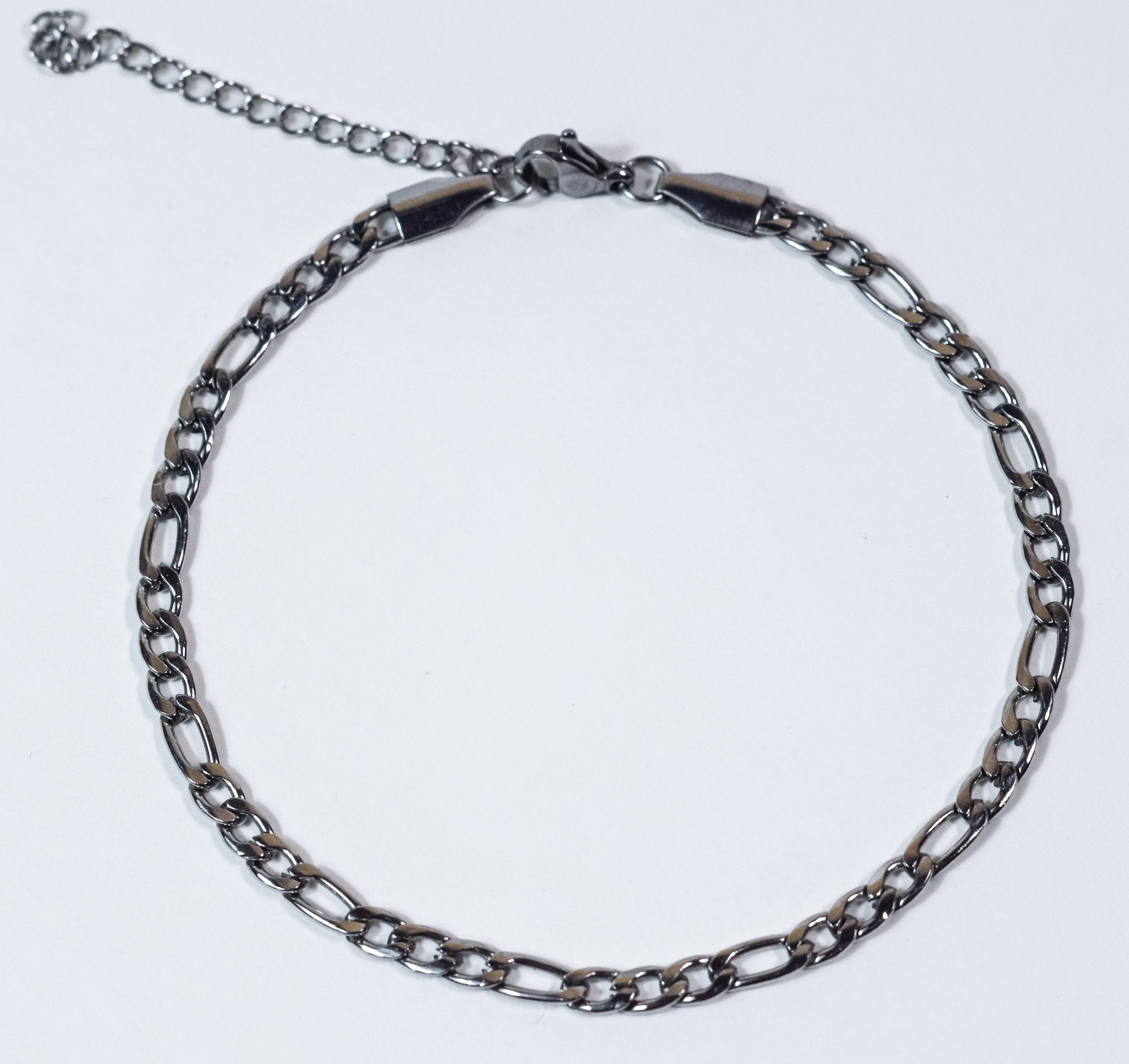 MICRO FIGARO BRACELET · 3MM (SILVER)