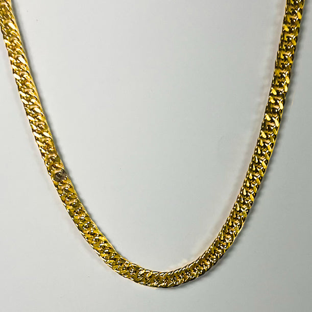 DOUBLE LINK CHAIN · 3MM (GOLD)