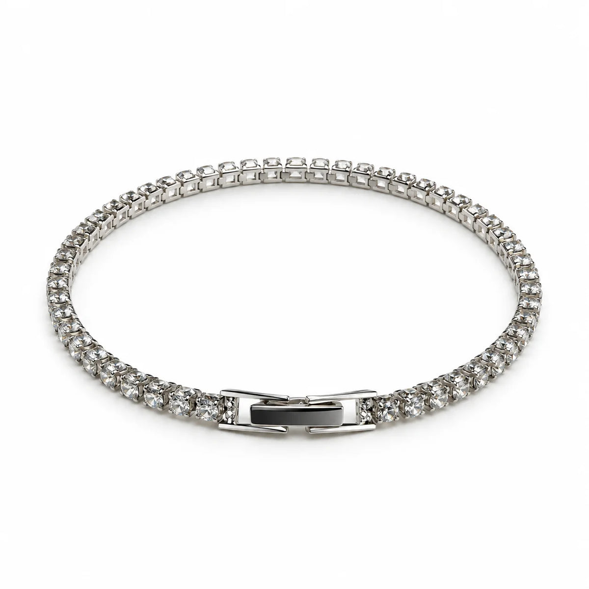 TENNIS BRACELET · 2MM (SILVER)
