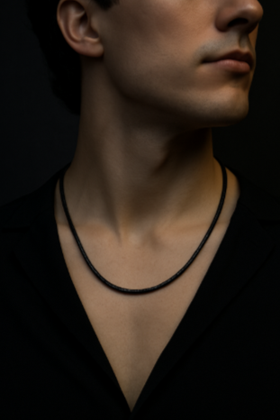 Obsidian Vein Chain - ShopLovii