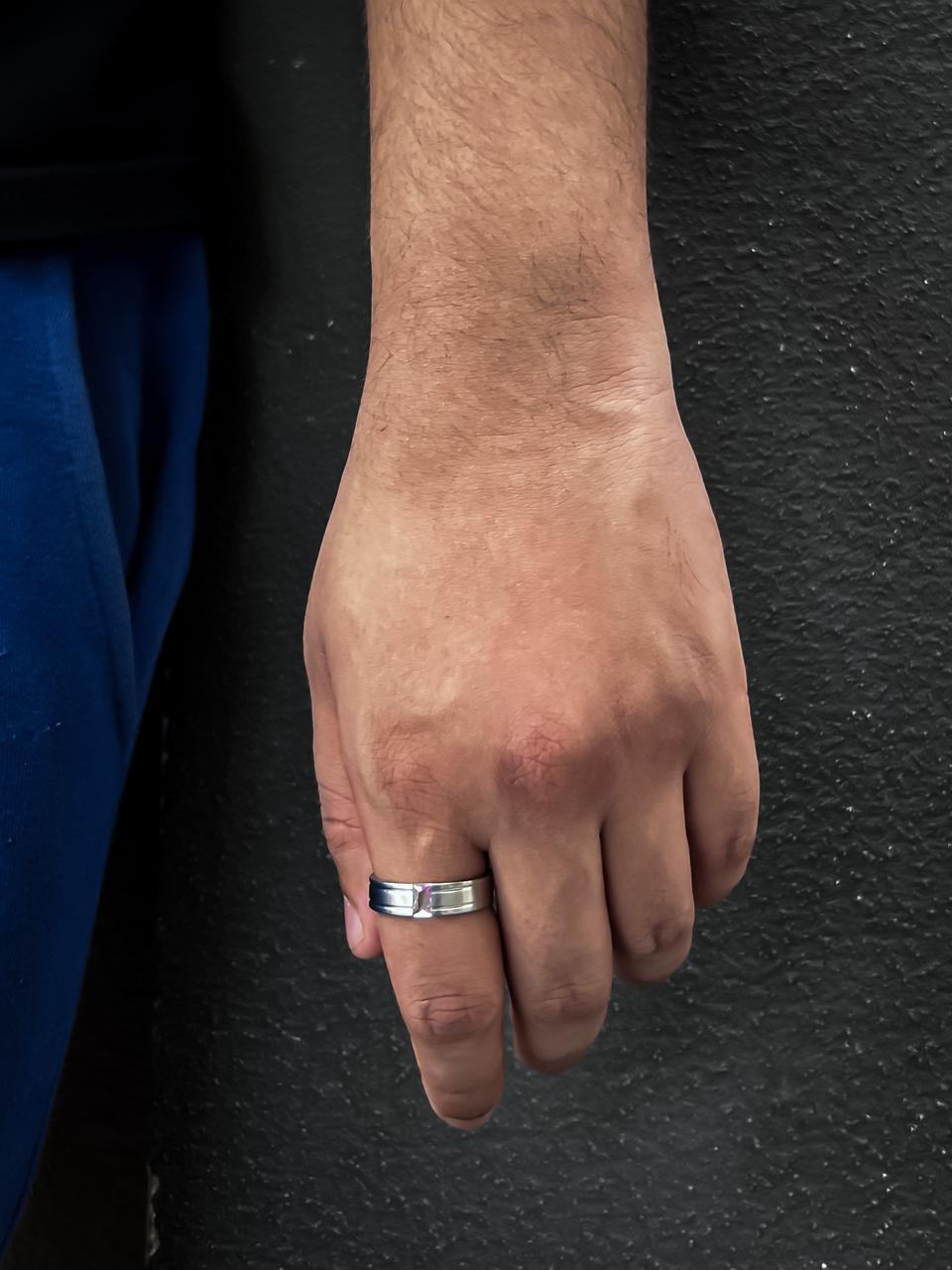 Amethyst Blade Ring - ShopLovii