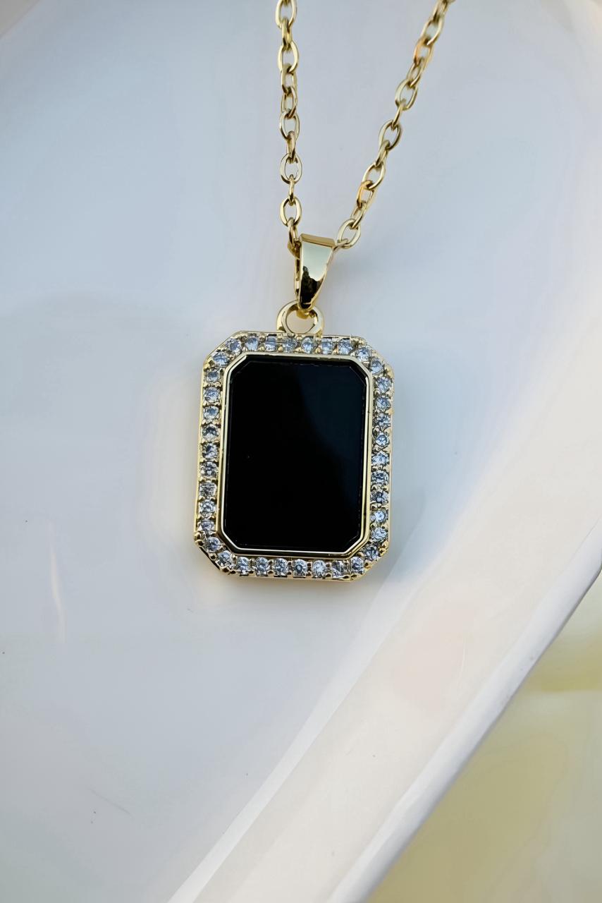 NOVA NOIR PENDANT – GOLD