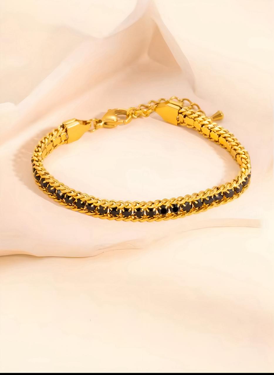 NOVA NOIR BRACELET – GOLD