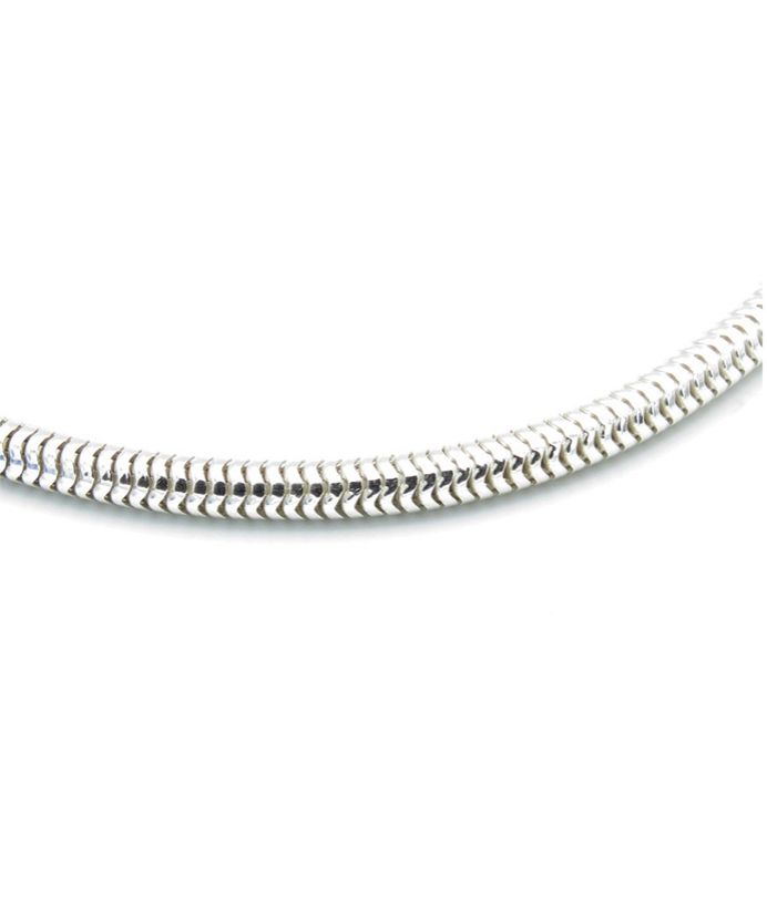 SNAKE BRACELET 3MM (SILVER)