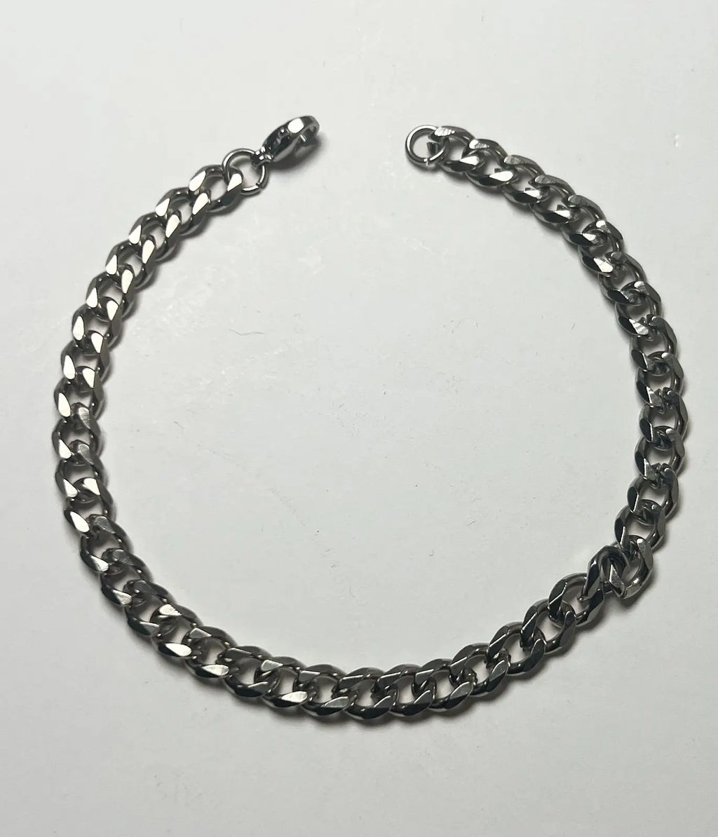 FLAT CUBAN BRACELET