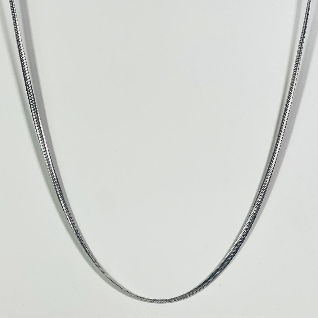 HERRINGBONE 3MM CHAIN (SILVER)