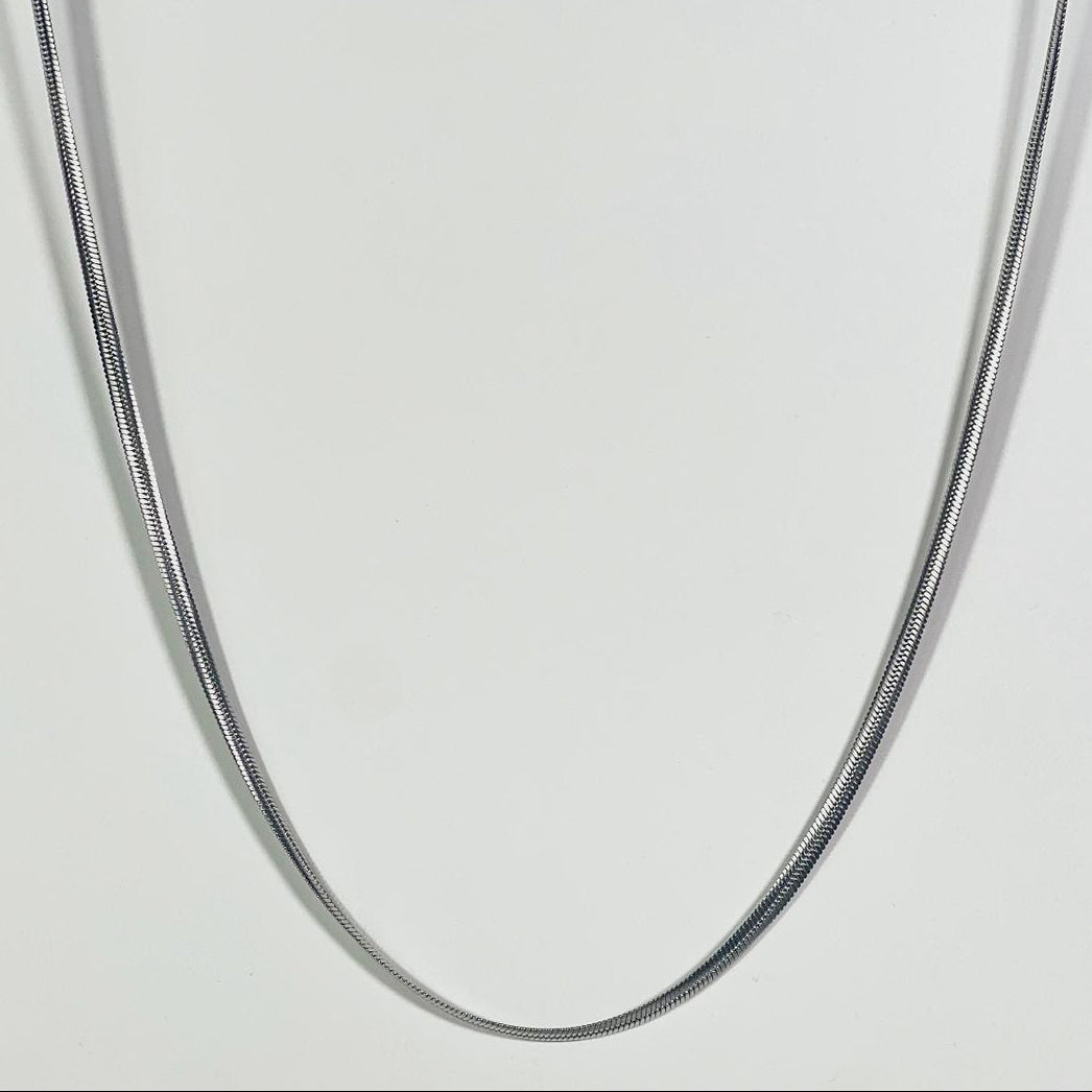 HERRINGBONE 3MM CHAIN (SILVER)